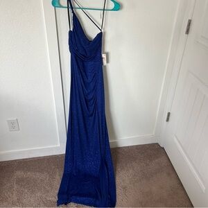 Vintage Next Up Women's 5/6 One Shoulder Formal Dress NWT